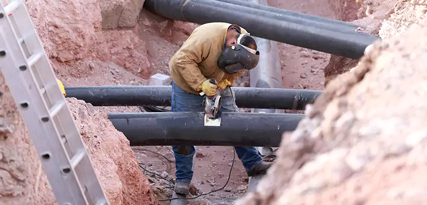 Cast Iron Sewer Pipe Replacement in Sebastian