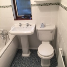 Bathroom installation 